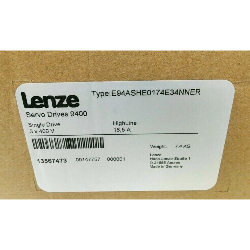 Сервопривод Lenze E94ASHE0174E34NNER