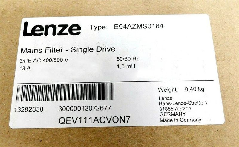 Электропривод Lenze E94AZMS0184