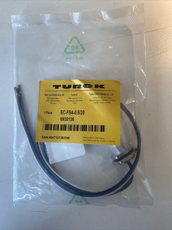 Датчик Turck EC-FS4.5-0.5/20