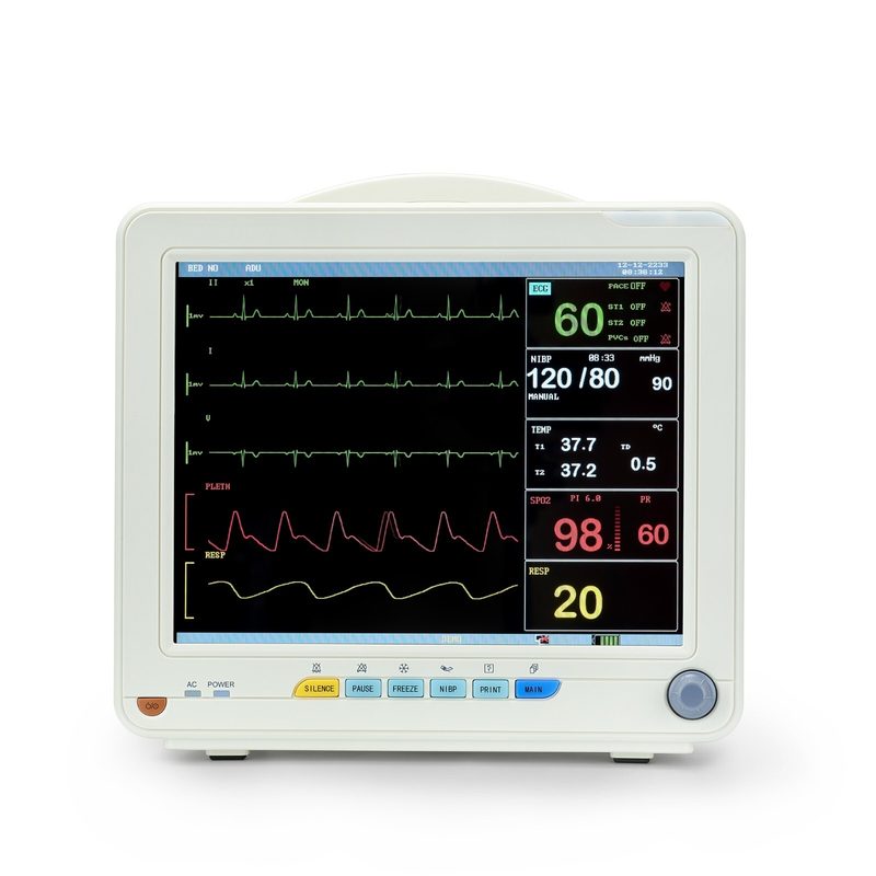 Электрокардиограф ECG/NIBP/TEMP/RES/SPO2