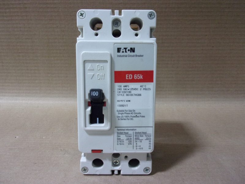 Автоматический выключатель Eaton ED2100
