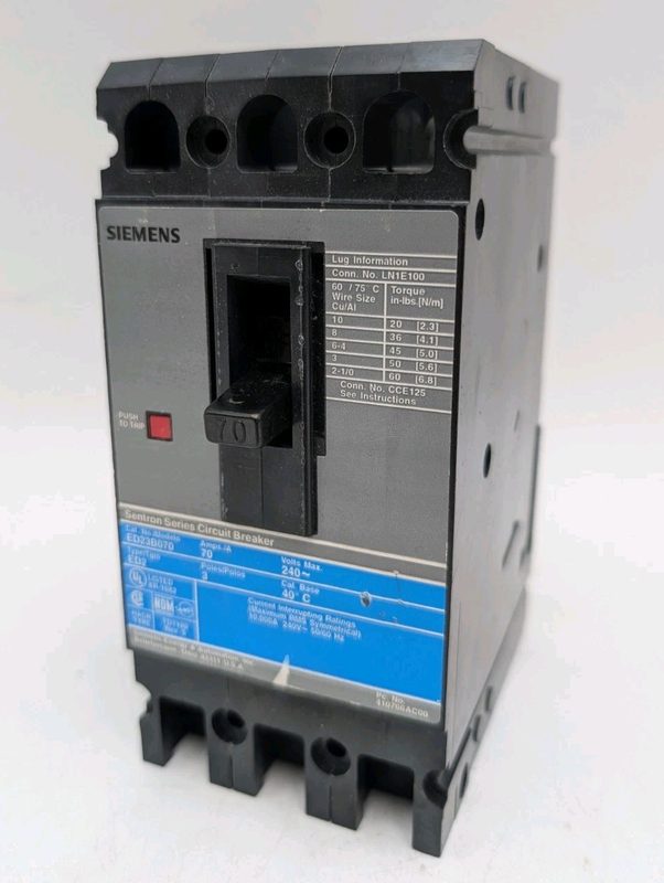 Автоматический выключатель Siemens ED23B070