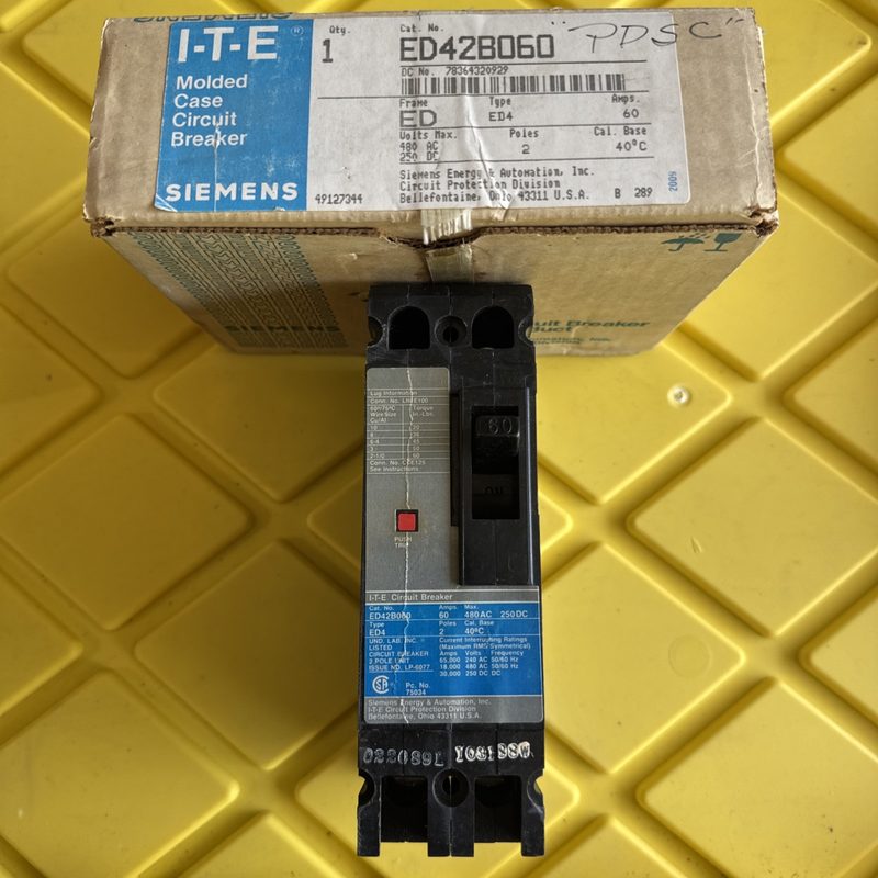 Автоматический выключатель Siemens ED42B060