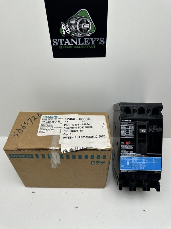 Автоматический выключатель Siemens ED43B045L