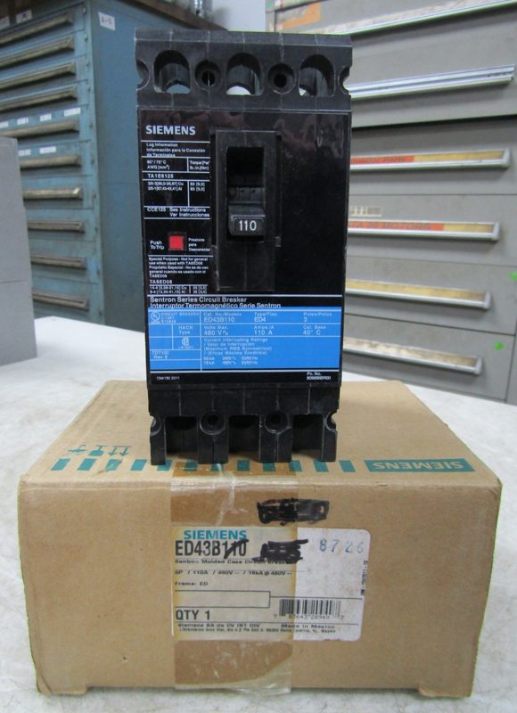 Автоматический выключатель Siemens ED43B110