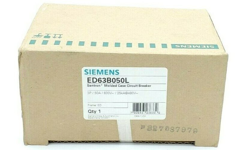 Автоматический выключатель Siemens ED63B050L