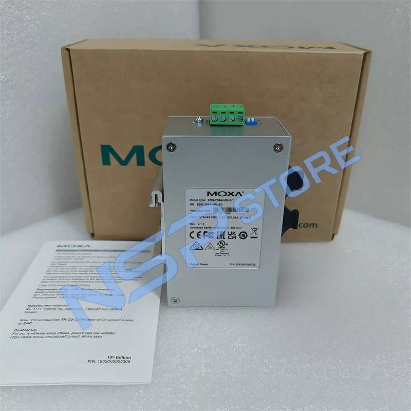 IIoT-устройство Moxa EDS-208A-MM-SC