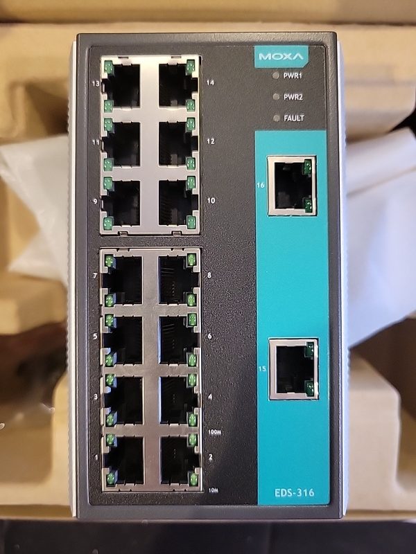 IIoT-устройство Moxa EDS-316