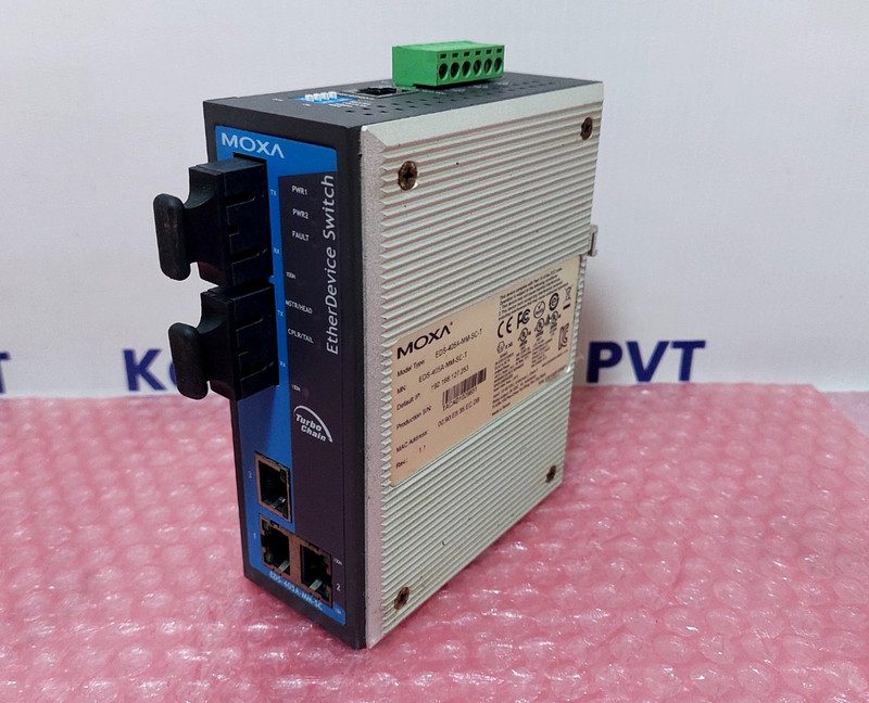 IIoT-устройство Moxa EDS-405A-MM-SC-T