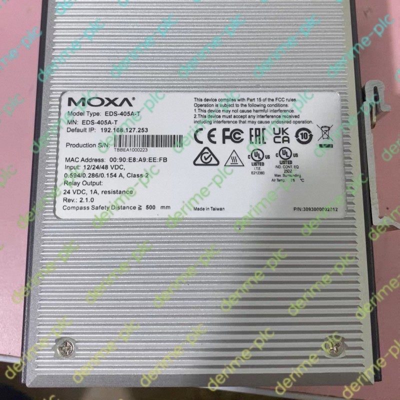 IIoT-устройство Moxa EDS-405A-T