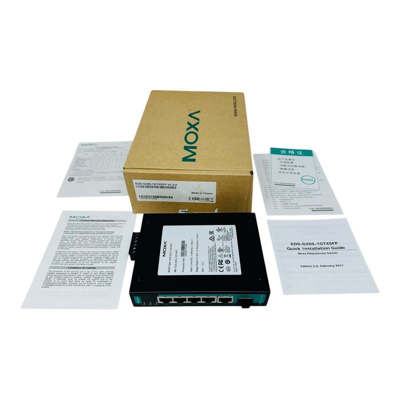 IIoT-устройство Moxa EDS-G205-1GTXSFP
