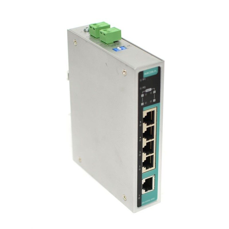 IIoT-устройство Moxa EDS-G205A-4POE
