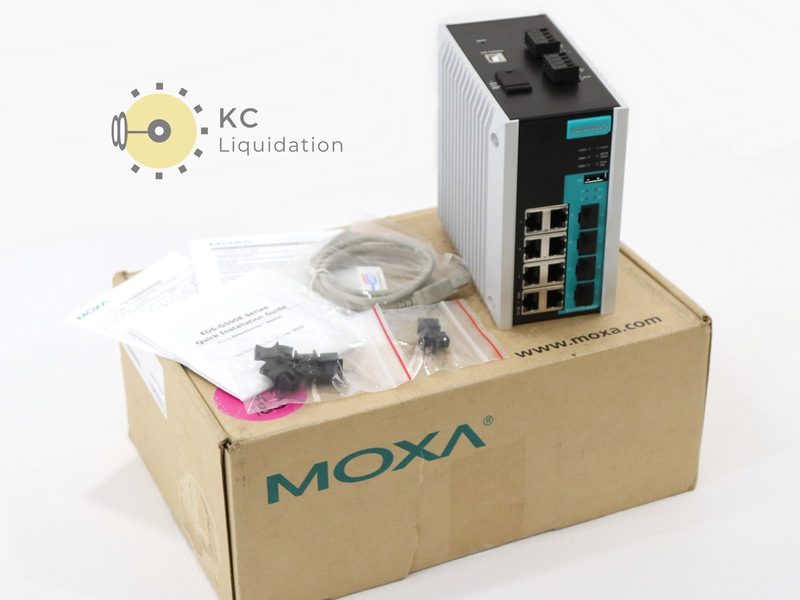 IIoT-устройство Moxa EDS-G512E-4GSFP