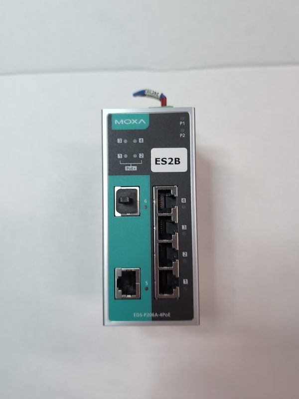 IIoT-устройство Moxa EDS-P206A-4POE