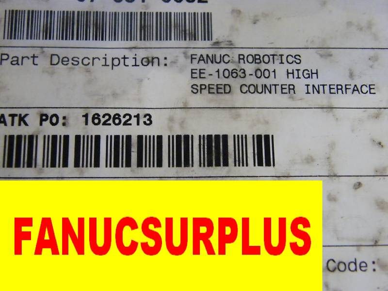 Оборудование FANUC EE-1063