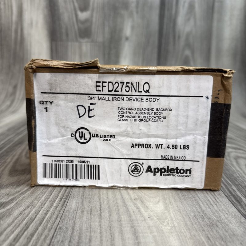 Электрооборудование EFD275NLQ