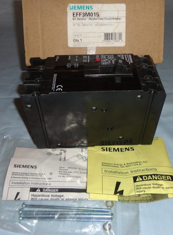 Автоматический выключатель Siemens EFF3M015