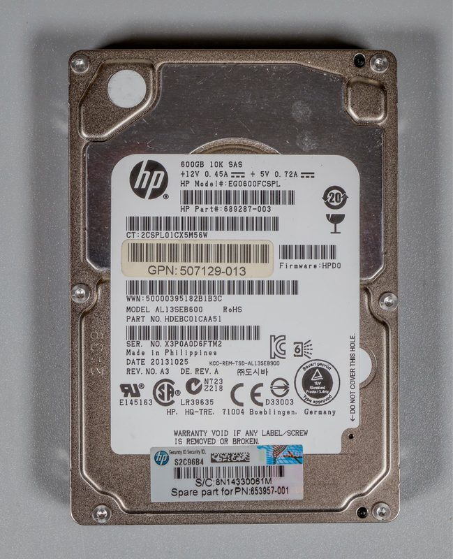 Жёсткий диск HPE EG0600FCSPL