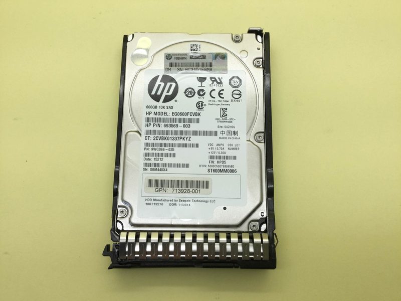 Жёсткий диск HPE EG0600FCVBK