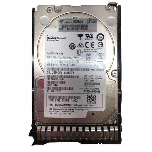 Жёсткий диск HPE EG0600JEMCV