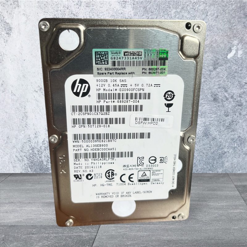 Жёсткий диск HPE EG0900FCSPN