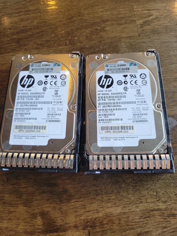 Жёсткий диск HPE EG0900FDJYR