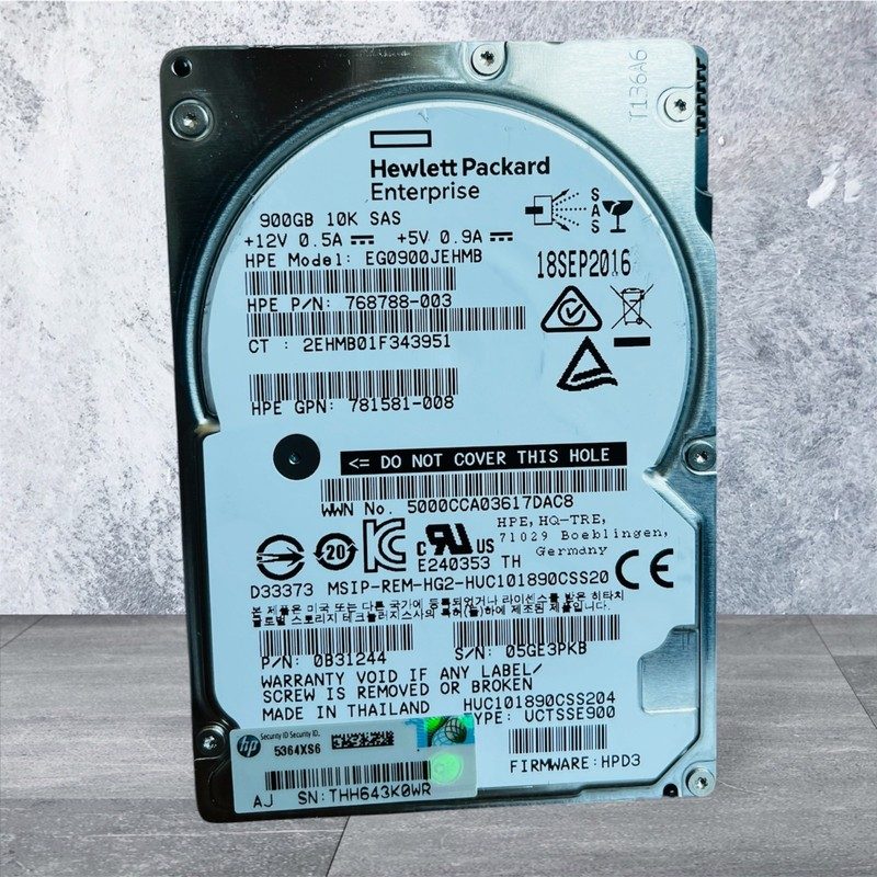 Жёсткий диск HPE EG0900JEHMB