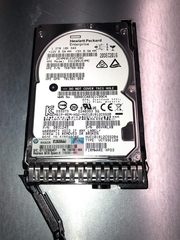 Жёсткий диск HPE EG1200JEHMC