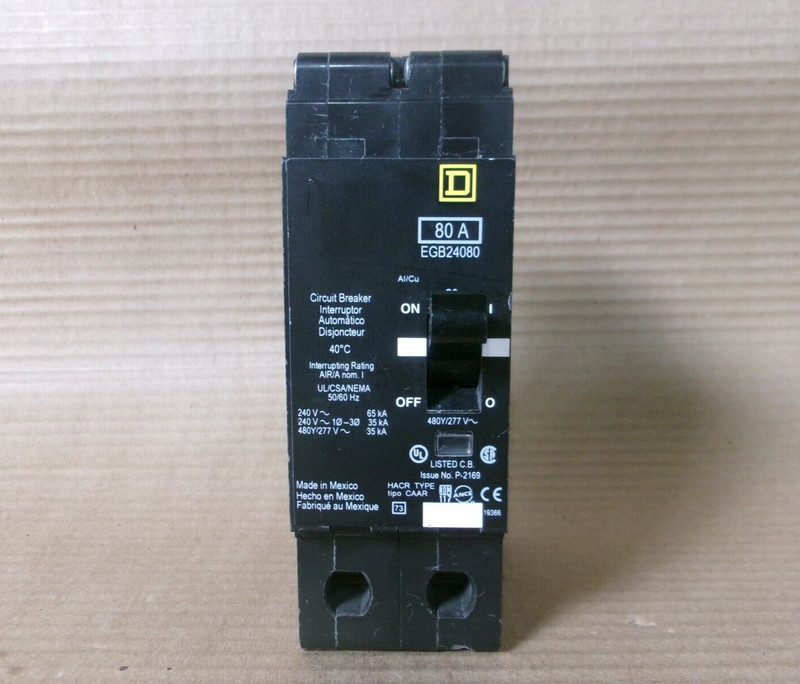 Автоматический выключатель Schneider EGB24080