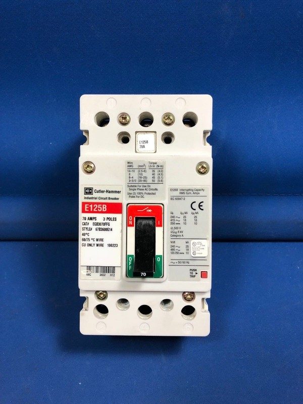 Автоматический выключатель Eaton EGB3070FFG