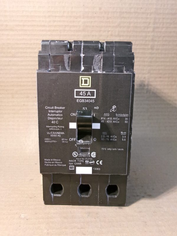 Автоматический выключатель EGB34045