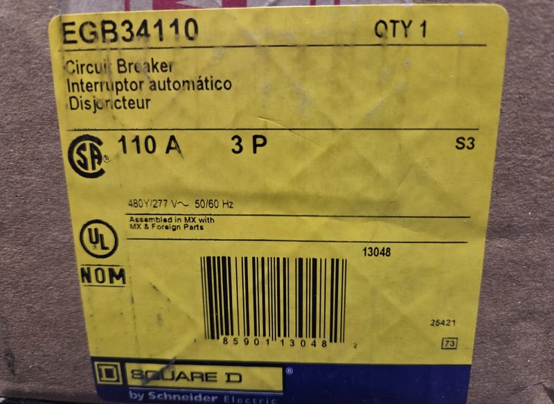 Автоматический выключатель EGB34110