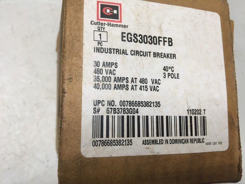 Автоматический выключатель Eaton EGS3030FFB