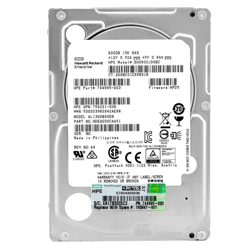 Жёсткий диск HPE EH0600JDXBC