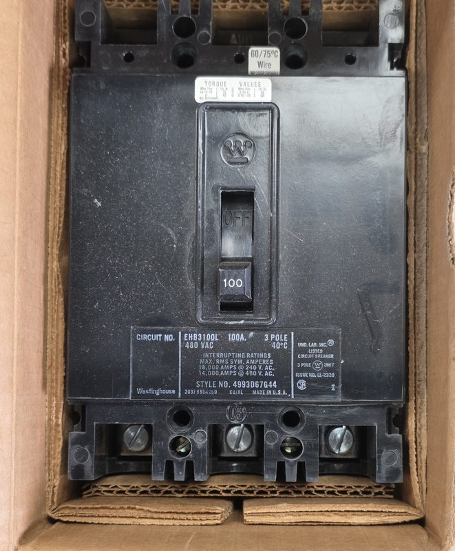 Автоматический выключатель EHB3100L