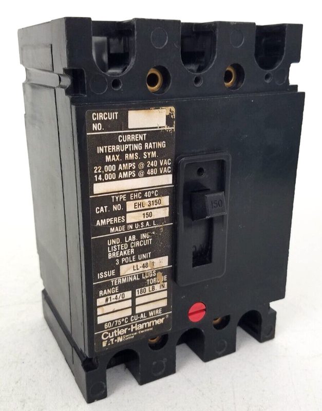 Автоматический выключатель Eaton EHC3150