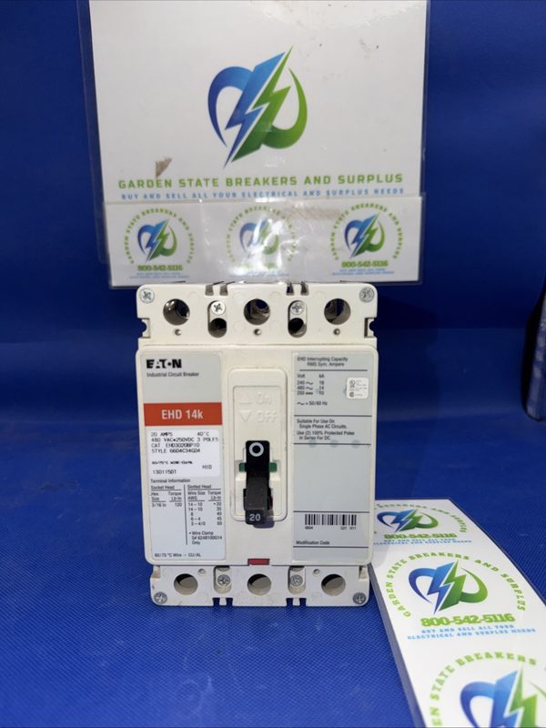 Автоматический выключатель Eaton EHD-14L