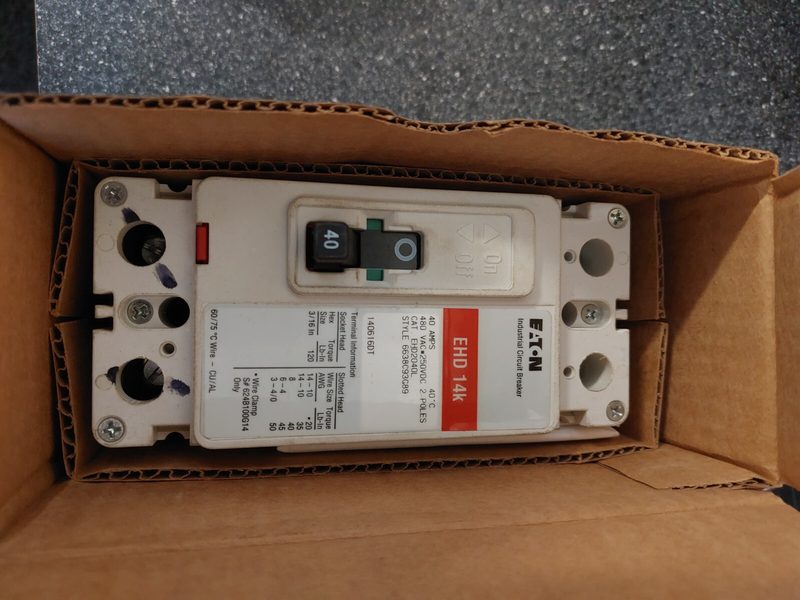 Автоматический выключатель Eaton EHD2040L