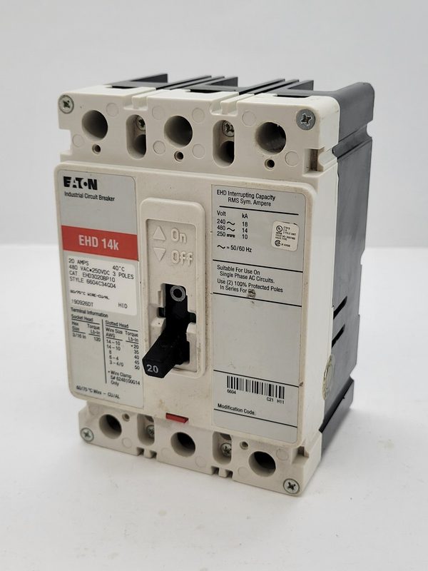 Автоматический выключатель Eaton EHD3020BP10