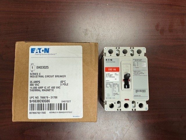 Автоматический выключатель Eaton EHD3025