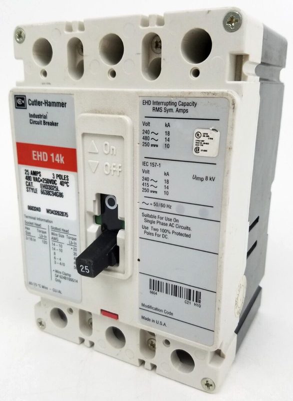 Автоматический выключатель Eaton EHD3025L