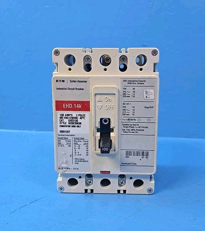 Автоматический выключатель Eaton EHD3100