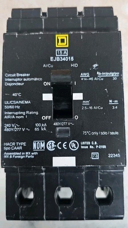 Автоматический выключатель EJB34015
