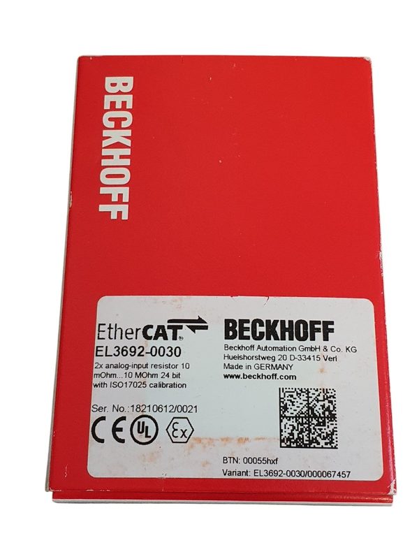 Модуль ввода-вывода Beckhoff EL3692-0030