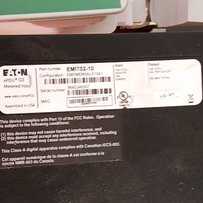 Блок розеток Eaton EMIT02-10