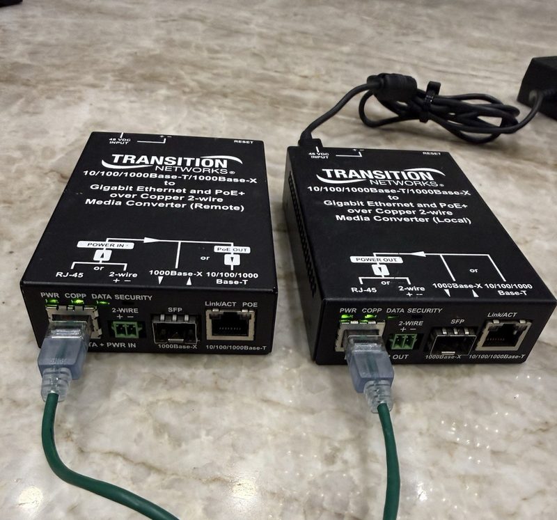 Медиаконвертер Transition Networks EO2PD4052-111