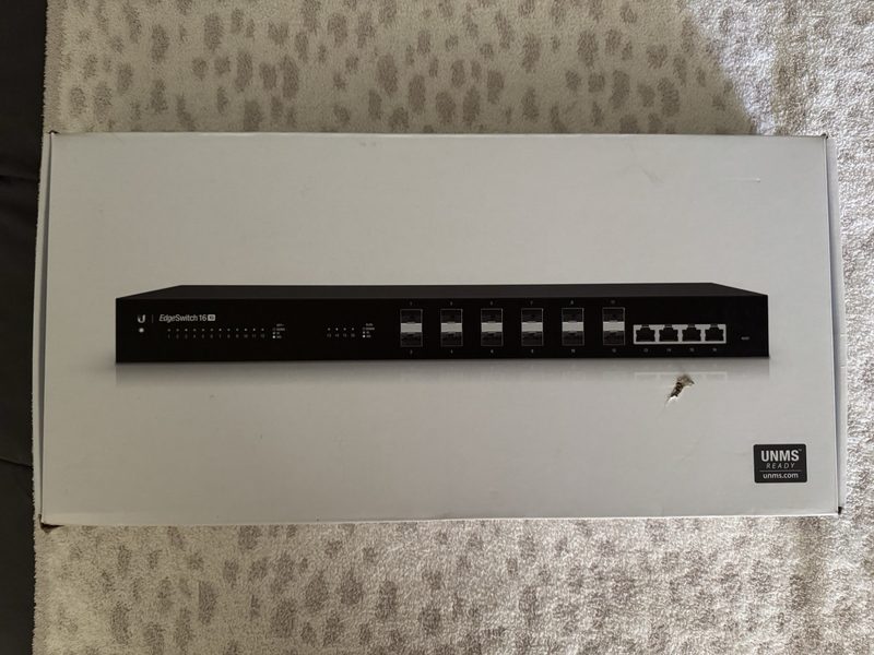 Коммутатор Ubiquiti ES-16-XG