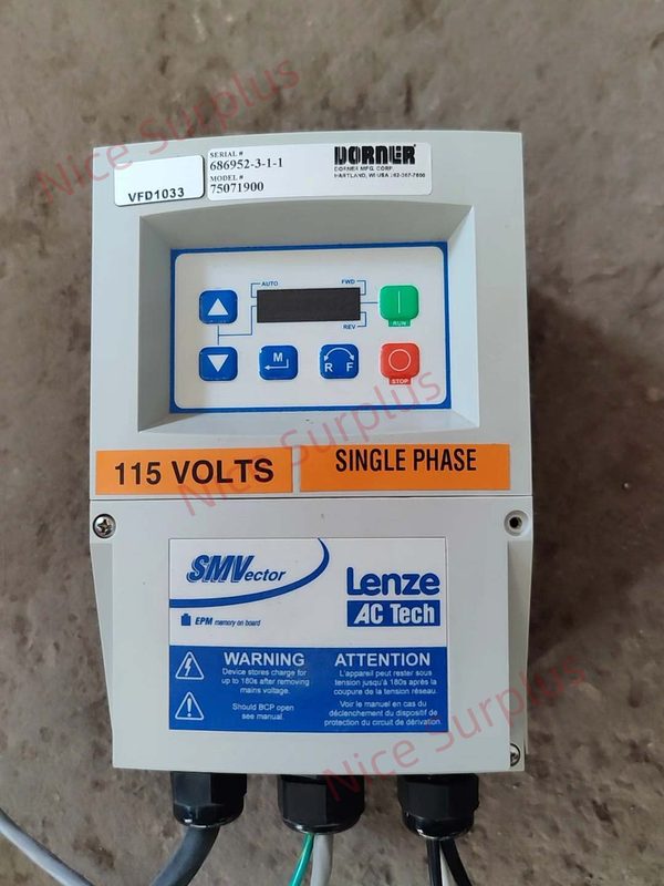 Частотный преобразователь Lenze ESV112N01SXC