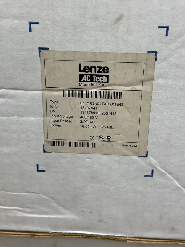 Частотный преобразователь Lenze ESV183N04TXBXX1E42