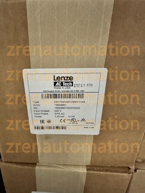 Частотный преобразователь Lenze ESV752N02TXB
